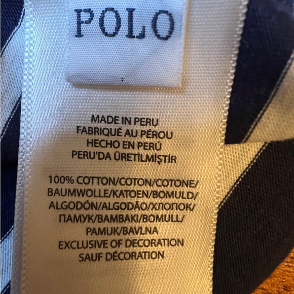 Polo Ralph Lauren Women's Size XL Striped T-Shirt Dress - Picture 4 of 5